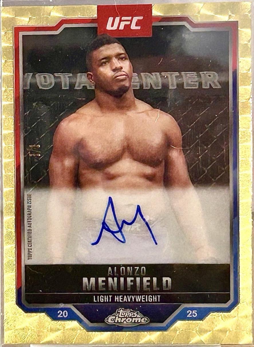 Alonzo Menifield [SuperFractor] #CVA-AM