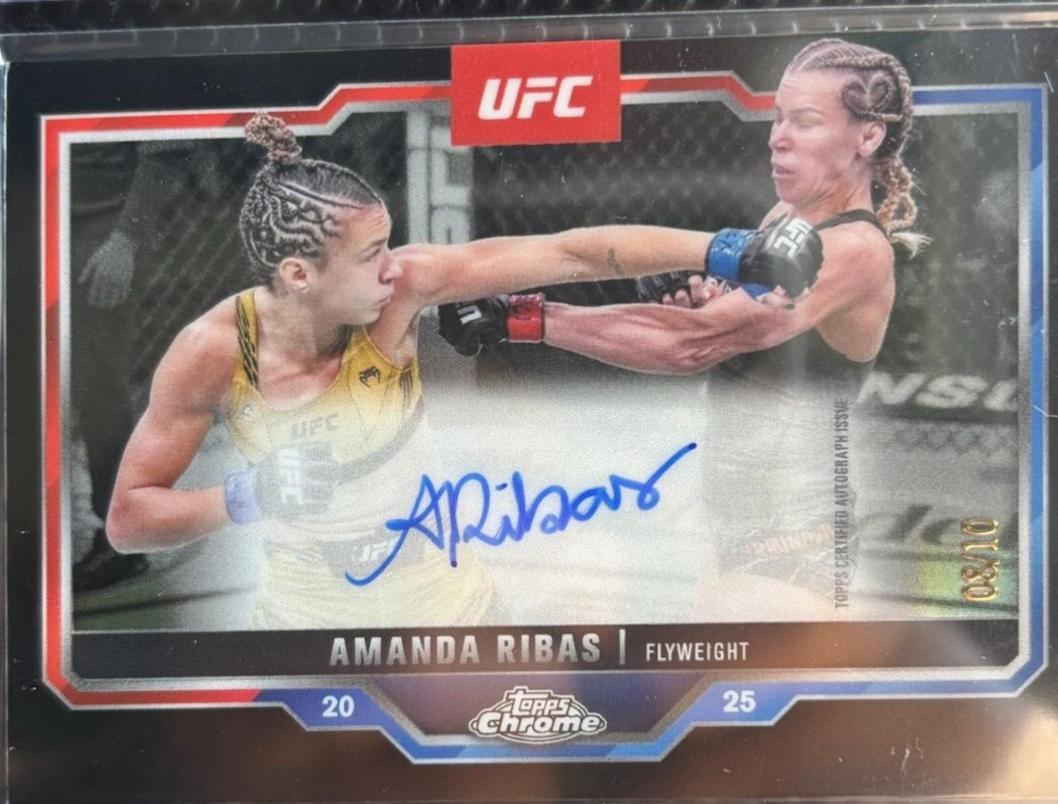 Amanda Ribas [Black Refractor] #CVA-AR