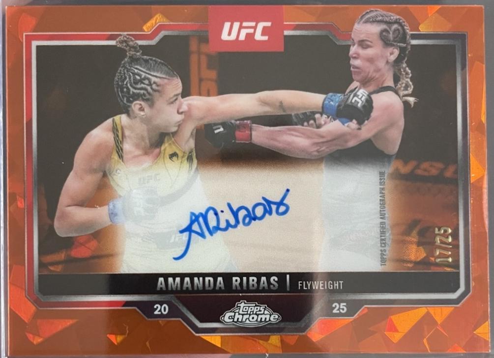 Amanda Ribas [Orange Refractor] #CVA-AR