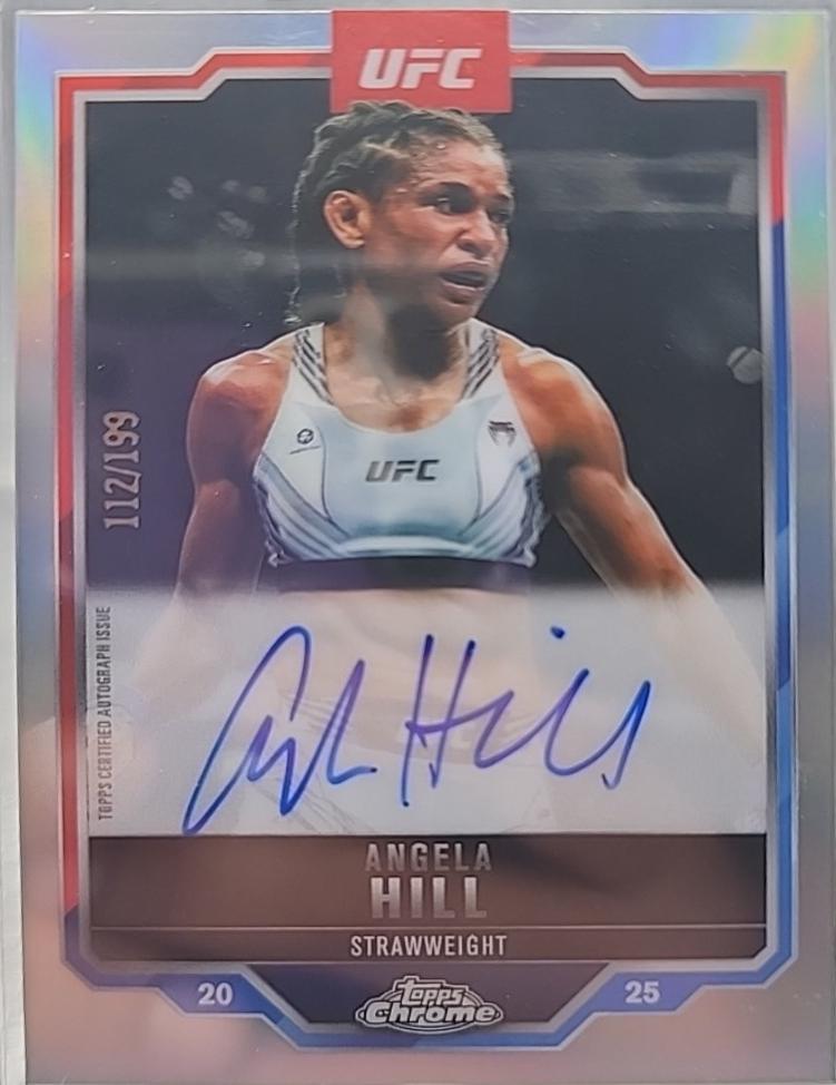 Angela Hill [Refractor] #CVA-AH
