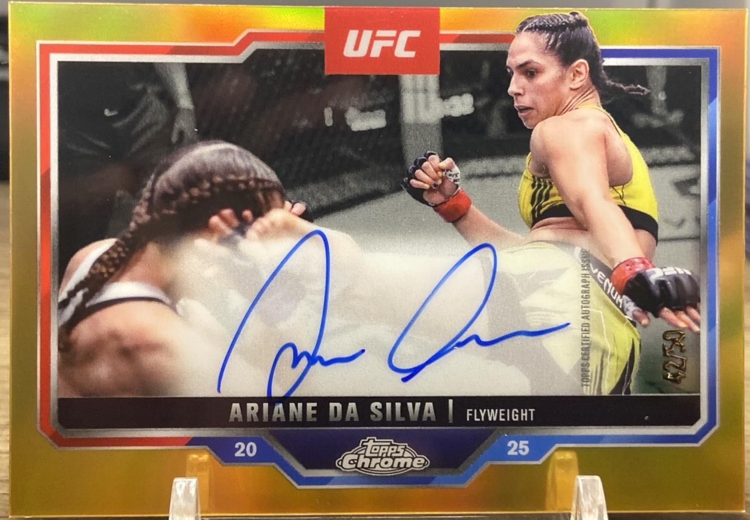 Ariane da Silva [Gold Refractor] #CVA-AL