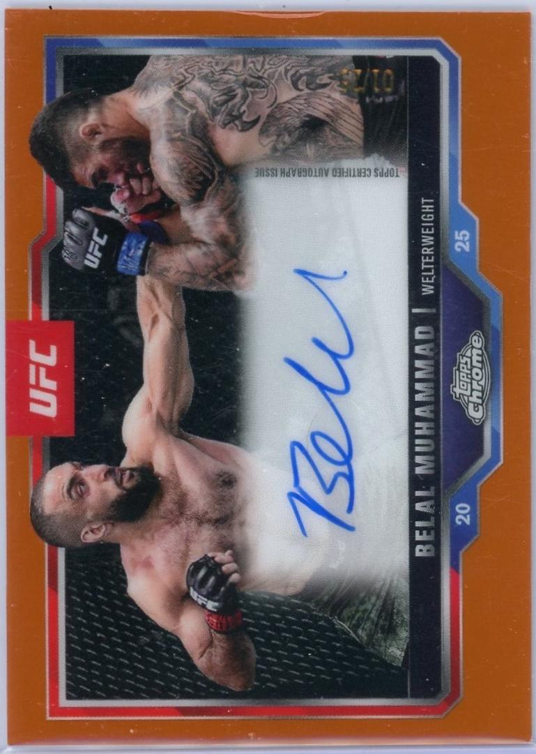 Belal Muhammad [Orange Refractor] #CVA-BM