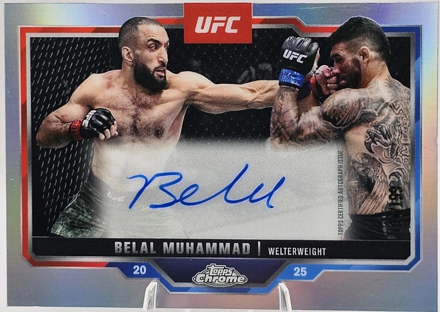 Belal Muhammad [Refractor] #CVA-BM