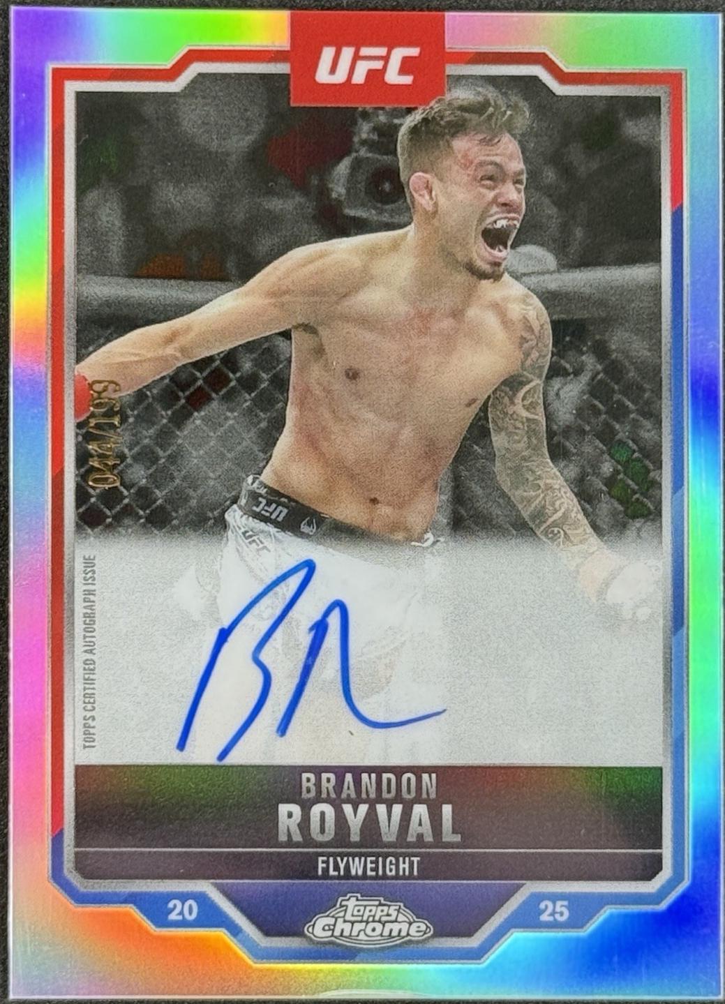 Brandon Royval [Refractor] #CVA-BR