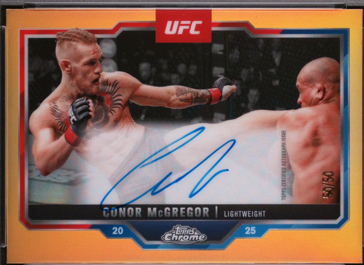 Conor McGregor [Gold Refractor] #CVA-CM