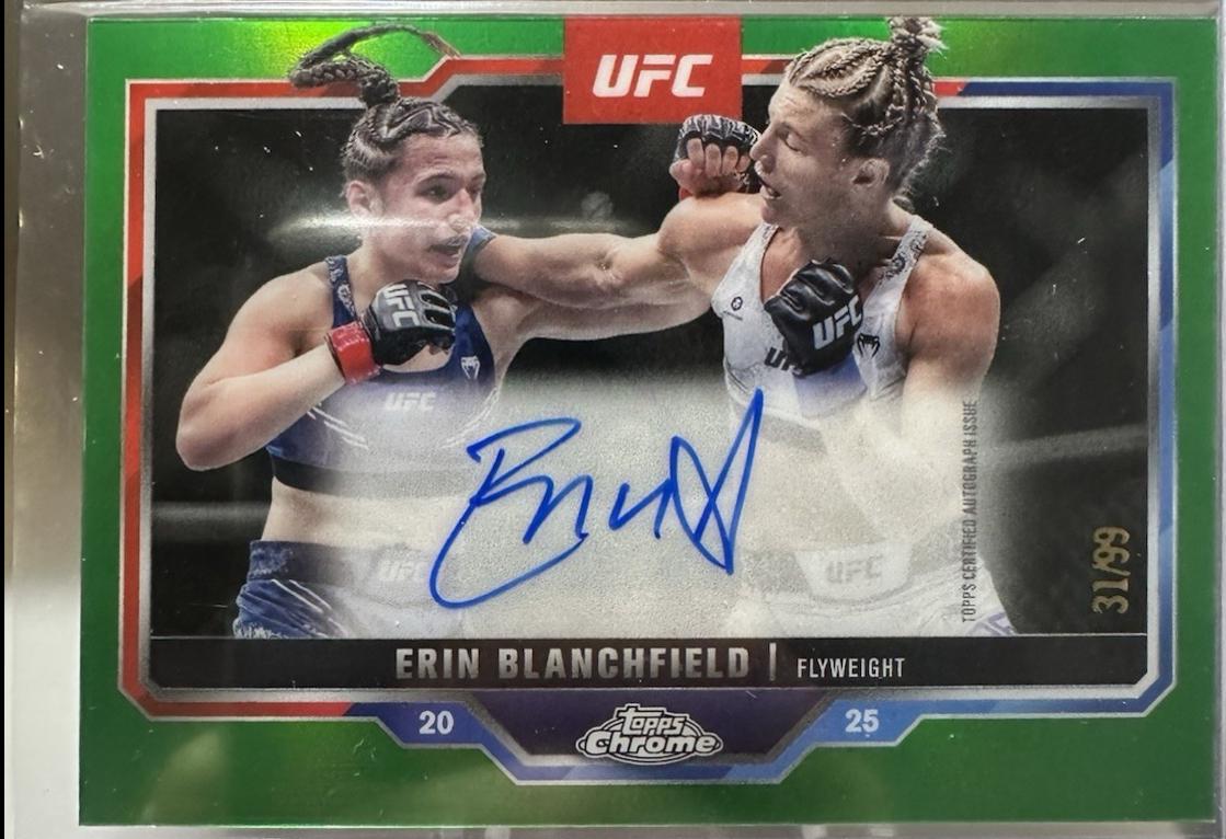 Erin Blanchfield [Green Refractor] #CVA-ED