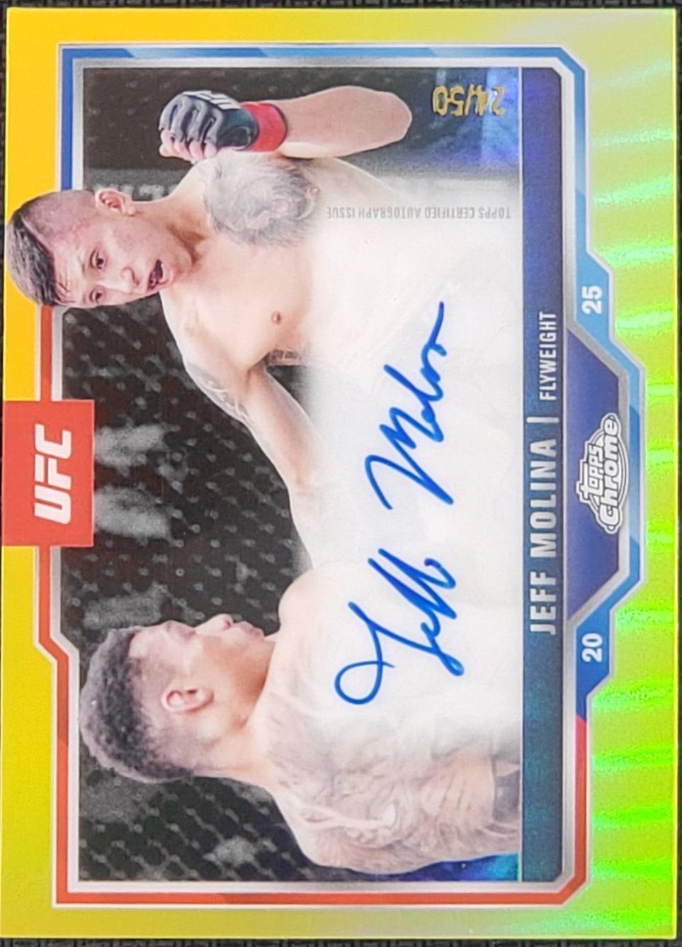 Jeff Molina [Gold Refractor] #CVA-JM
