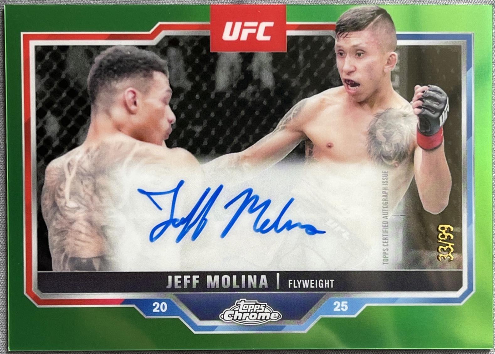 Jeff Molina [Green Refractor] #CVA-JM