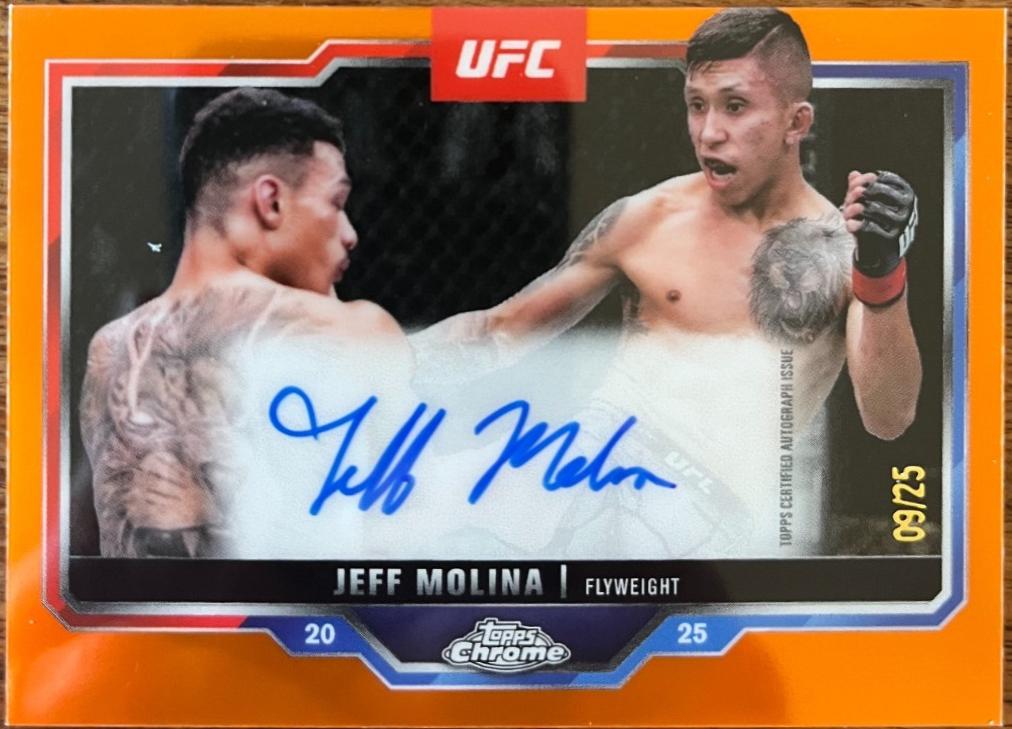 Jeff Molina [Orange Refractor] #CVA-JM