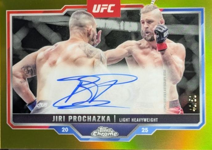 Jiri Prochazka [Gold Refractor] #CVA-JP
