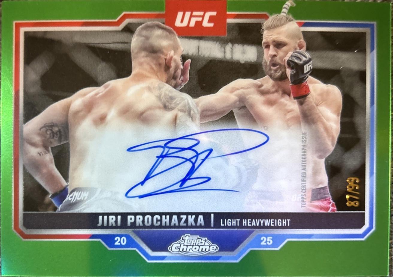 Jiri Prochazka [Green Refractor] #CVA-JP