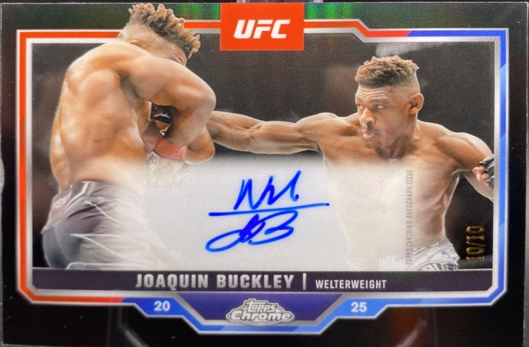 Joaquin Buckley [Black Refractor] #CVA-JB