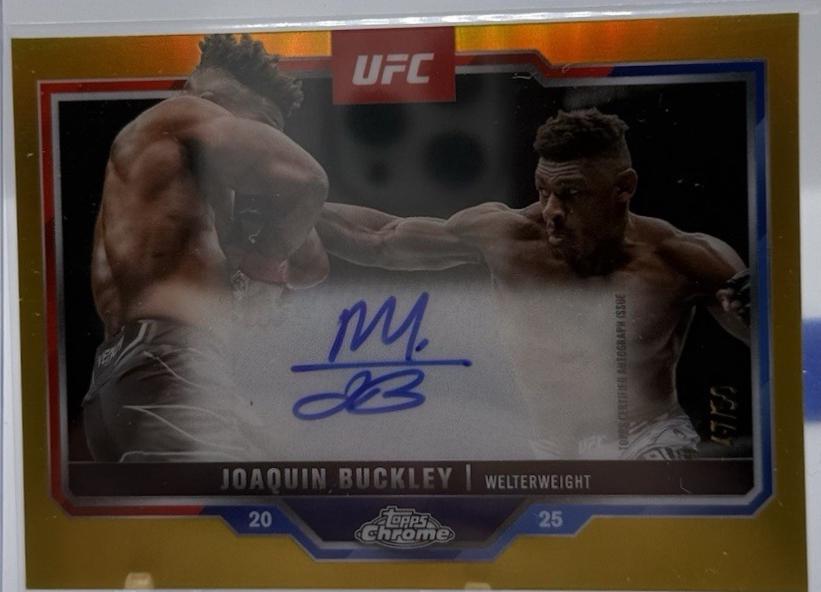 Joaquin Buckley [Gold Refractor] #CVA-JB