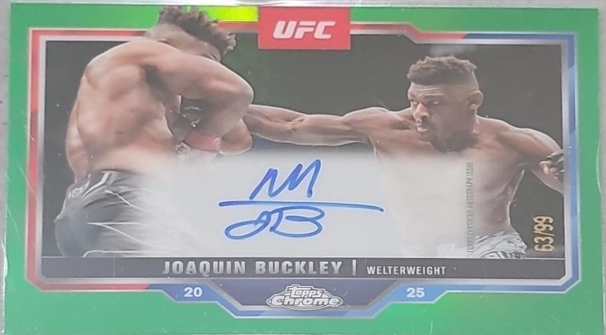 Joaquin Buckley [Green Refractor] #CVA-JB