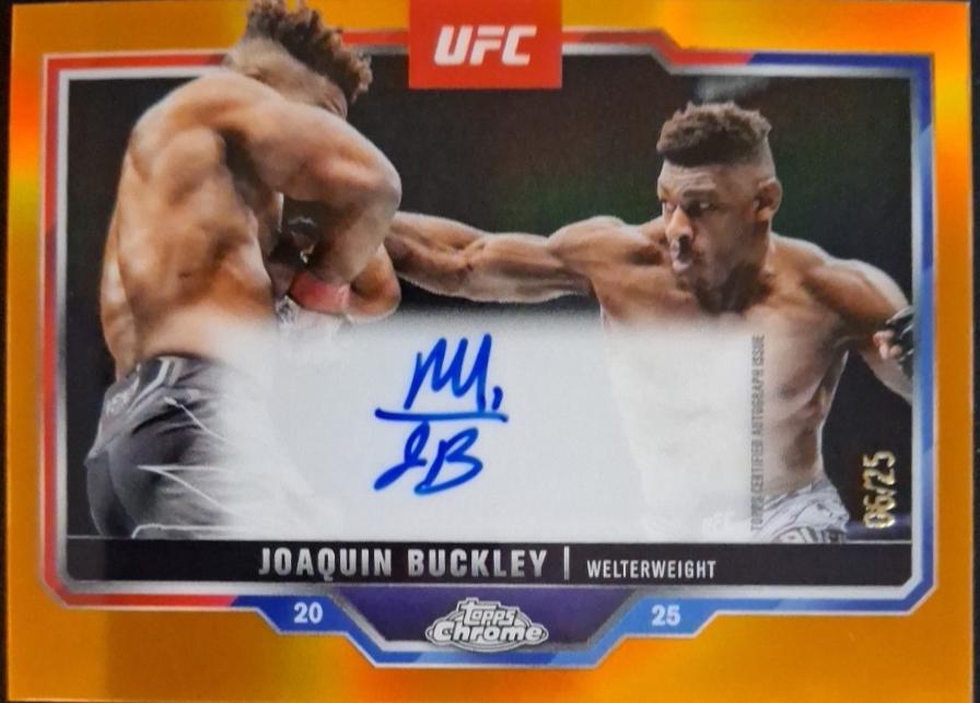 Joaquin Buckley [Orange Refractor] #CVA-JB