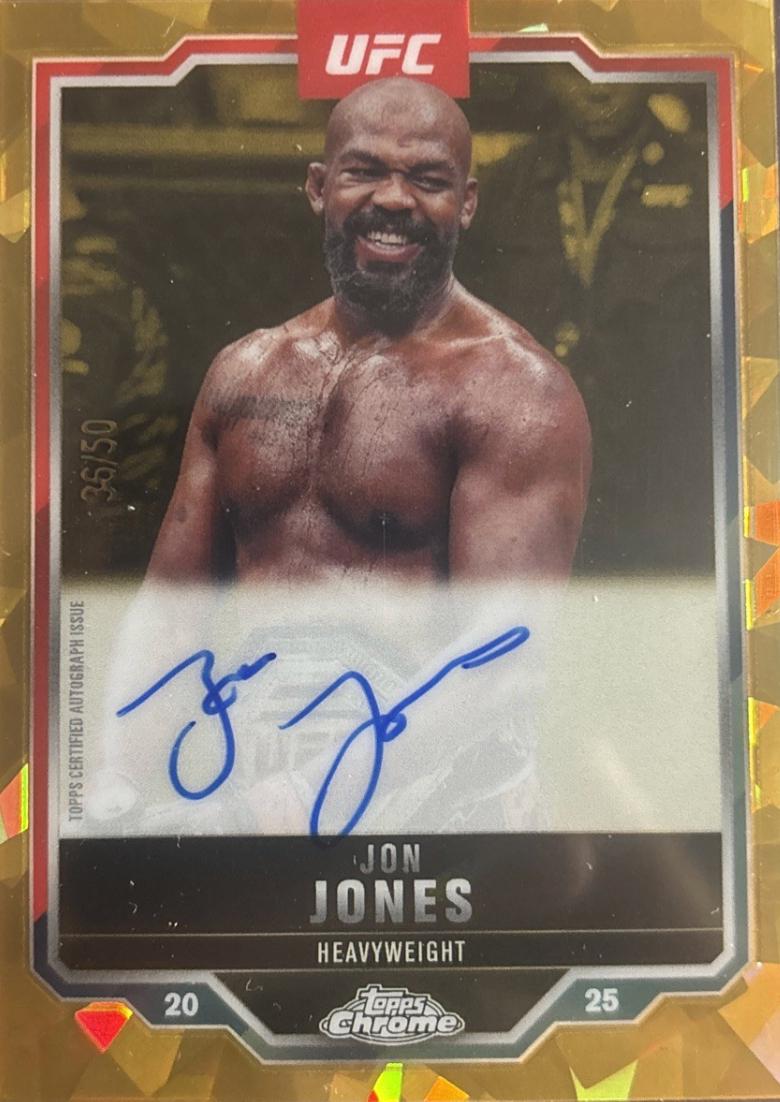 Jon Jones [Gold Sapphire] #CVA-JJ