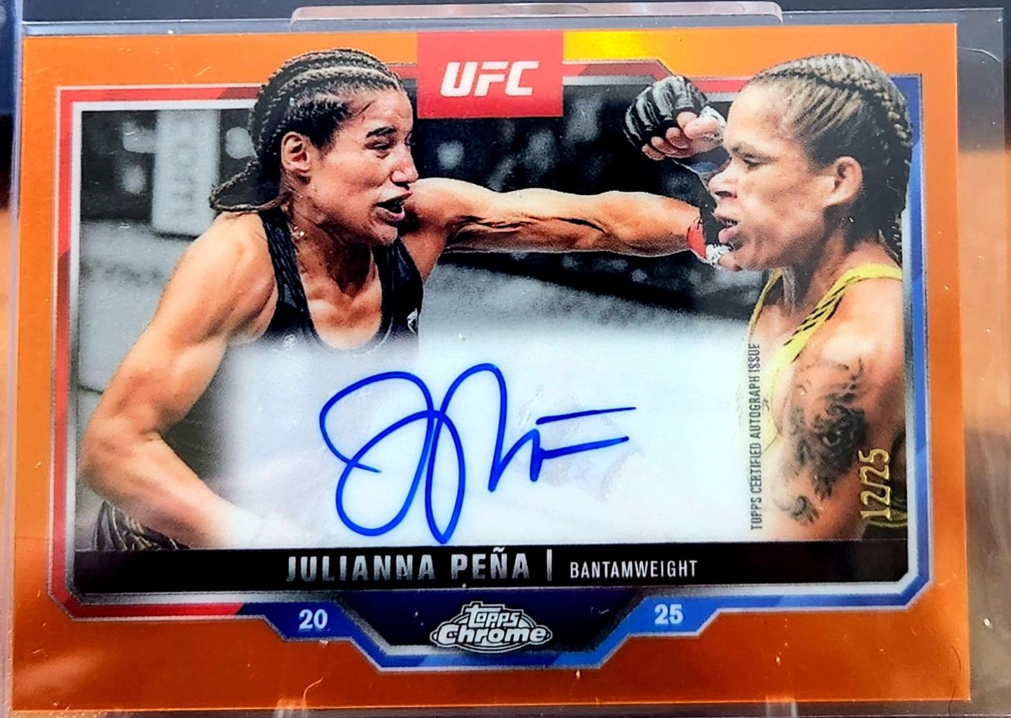 Julianna Pena [Orange Refractor] #CVA-JU