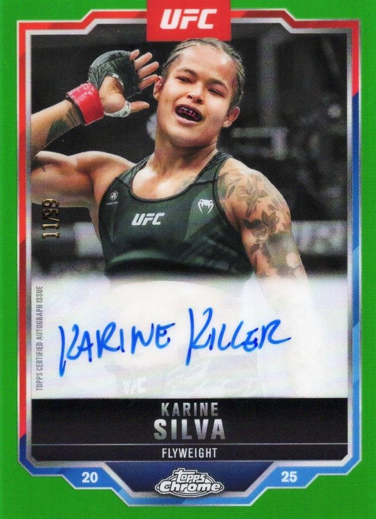 Karine Silva [Green Refractor] #CVA-KS