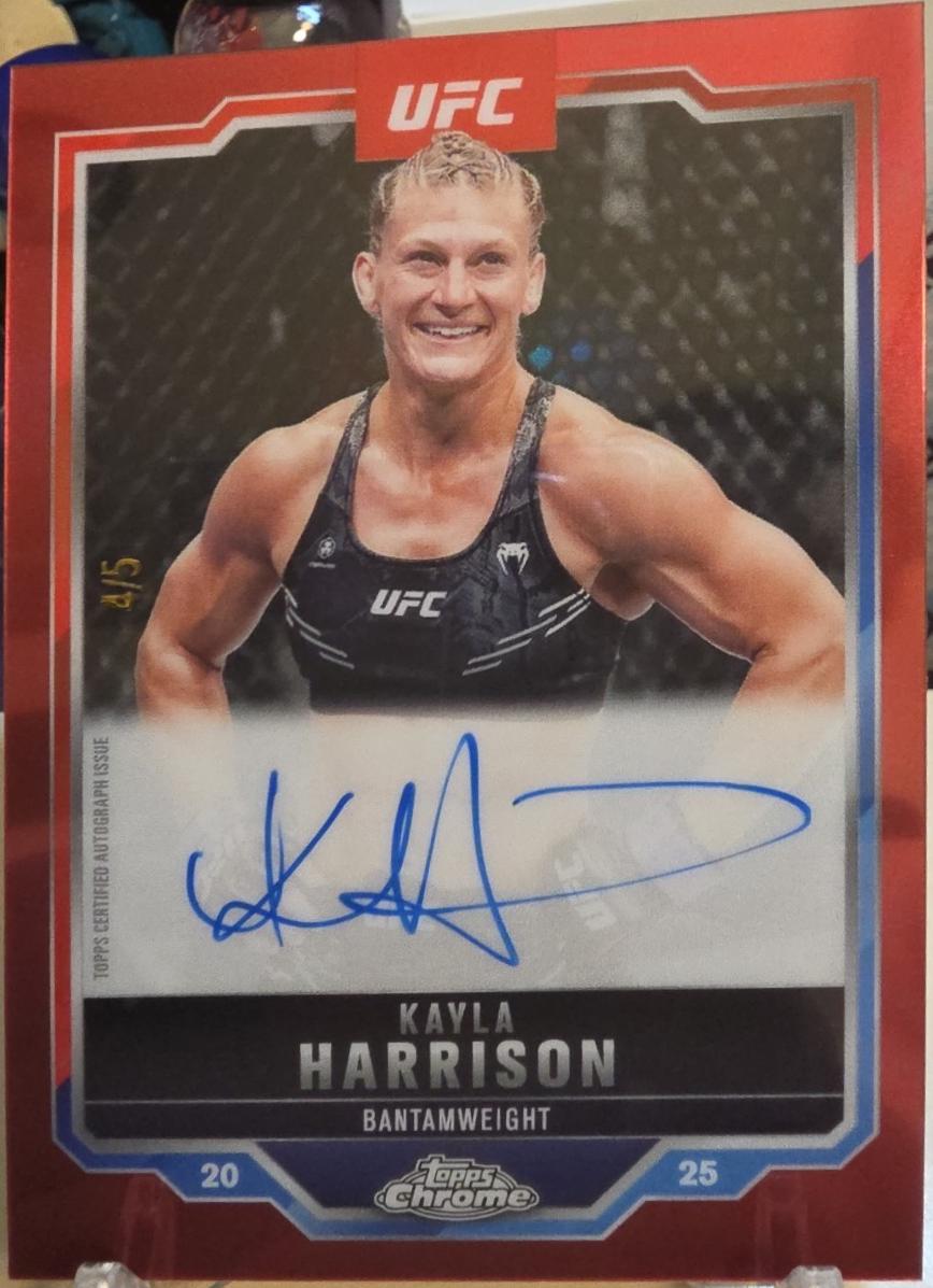 Kayla Harrison [Red Refractor] #CVA-KH