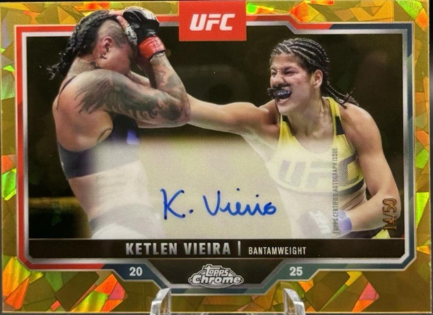 Ketlen Vieira [Gold Refractor] #CVA-KV