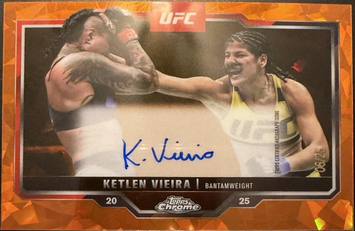 Ketlen Vieira [Orange Refractor] #CVA-KV