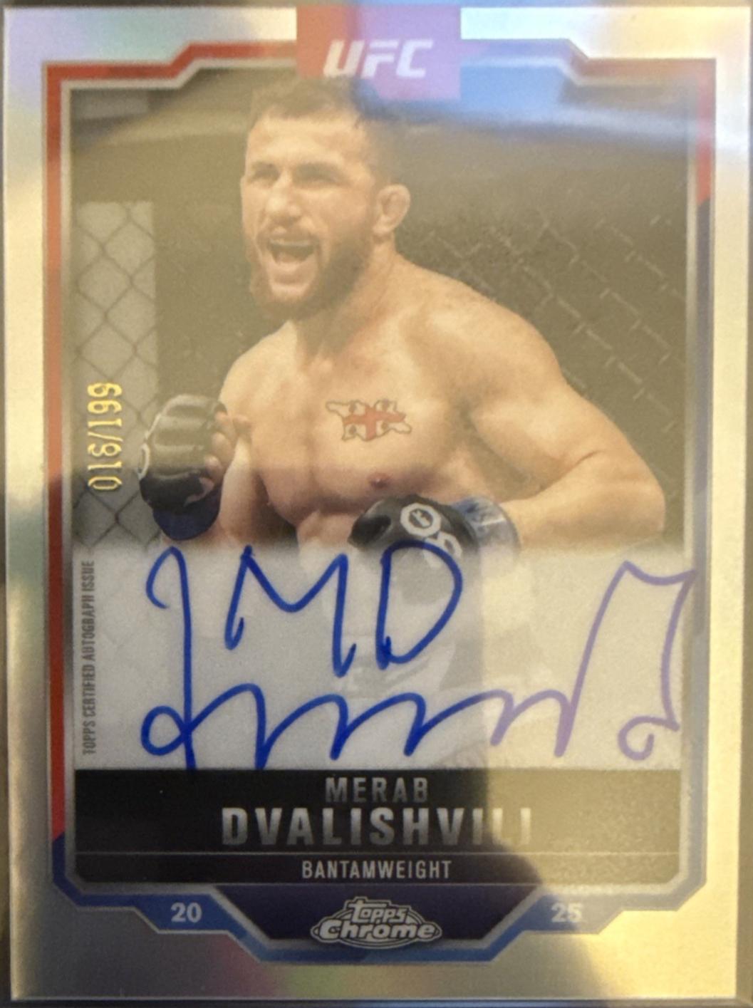 Merab Dvalishvili [Refractor] #CVA-MI