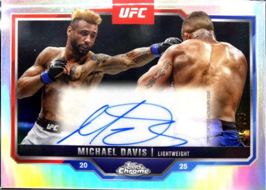 Michael Davis [Refractor] #CVA-MD