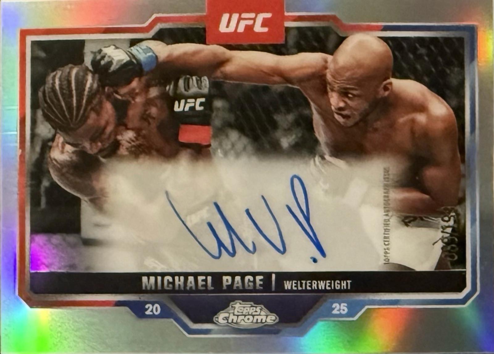 Michael Page [Refractor] #CVA-MP