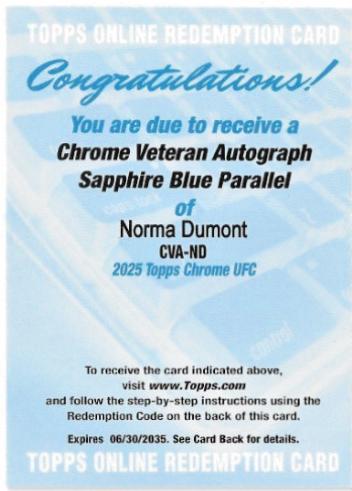 Norma Dumont [Sapphire] #CVA-ND