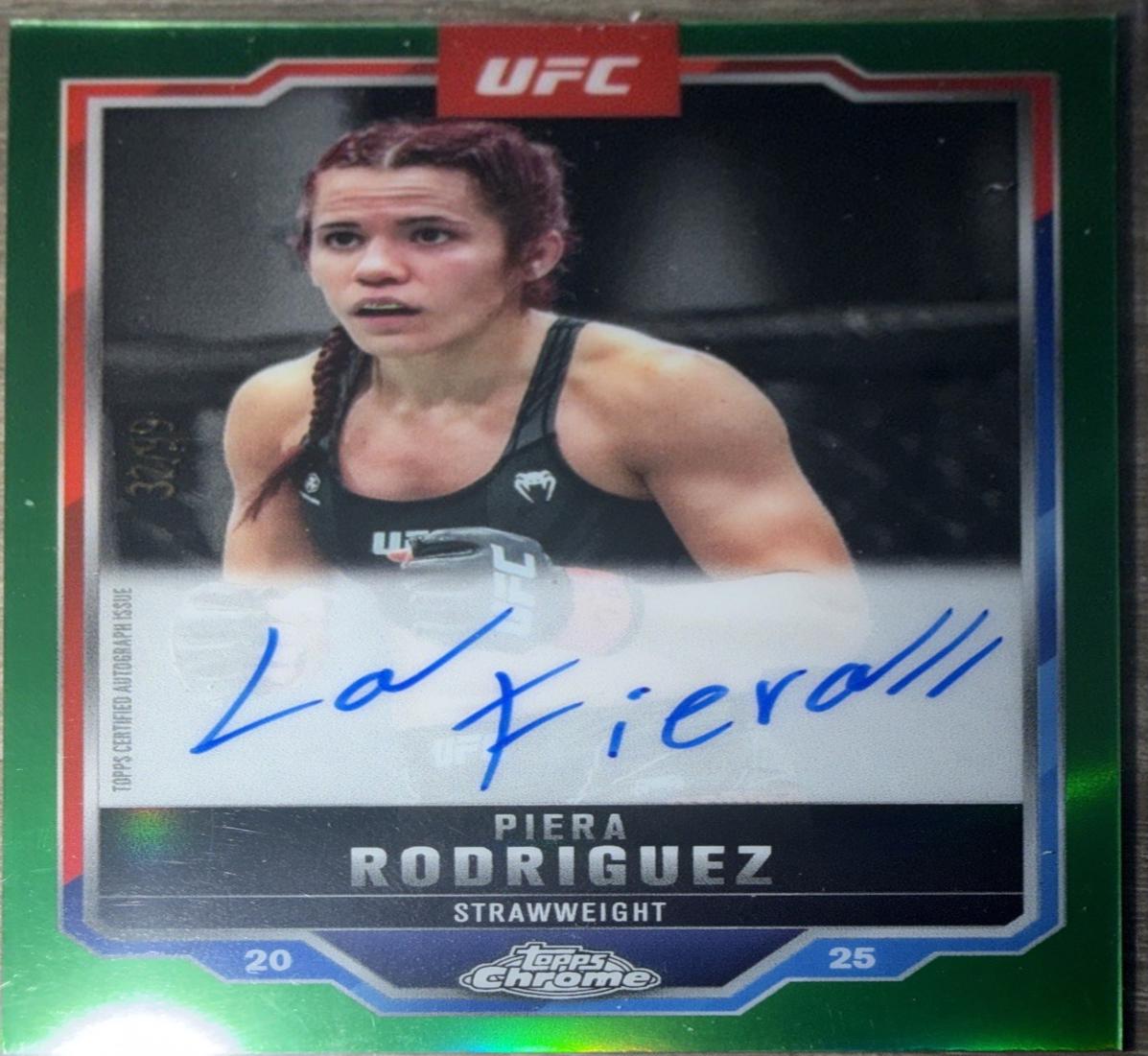 Piera Rodriguez [Green Refractor] #CVA-PR