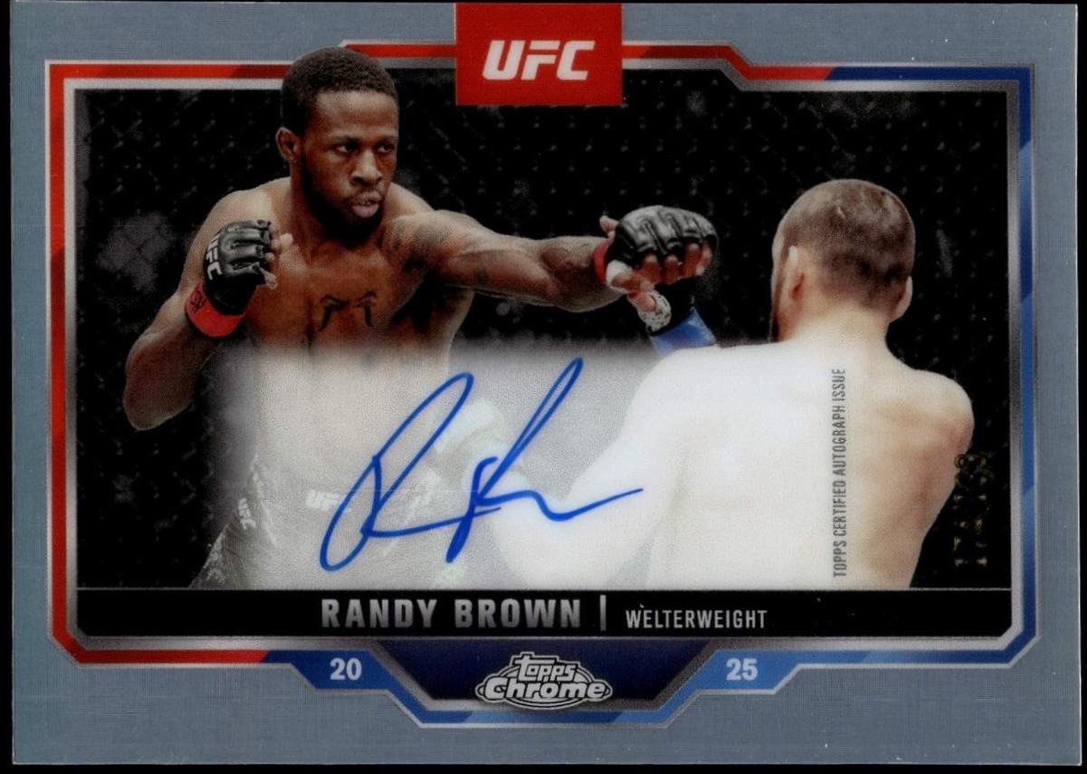 Randy Brown [Refractor] #CVA-RB