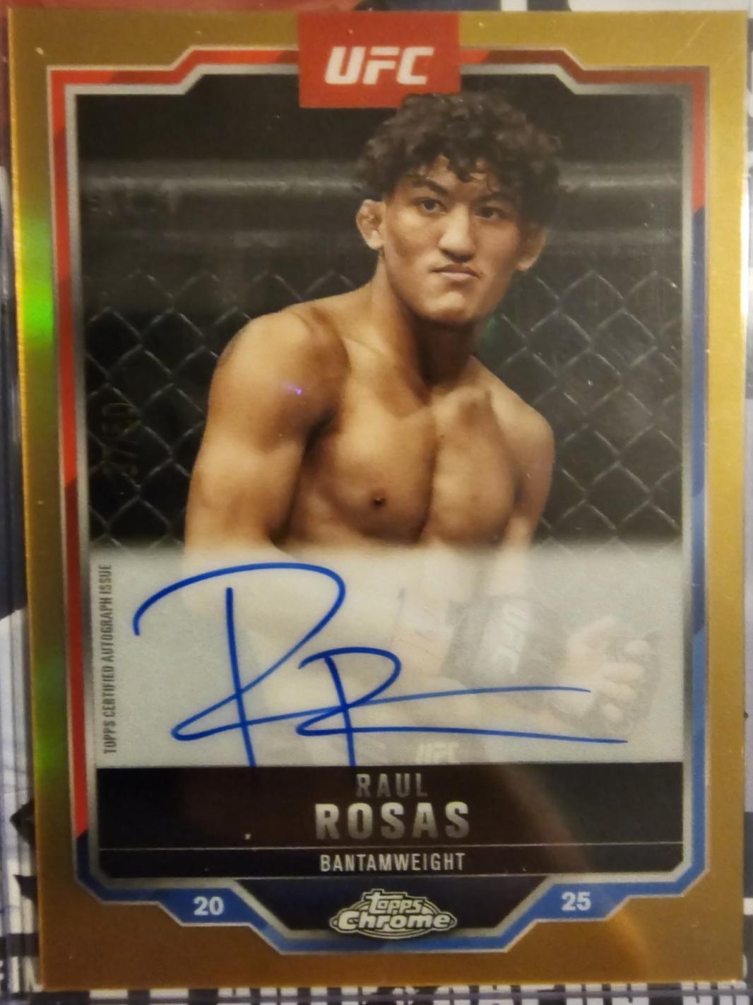 Raul Rosas [Gold Refractor] #CVA-RR