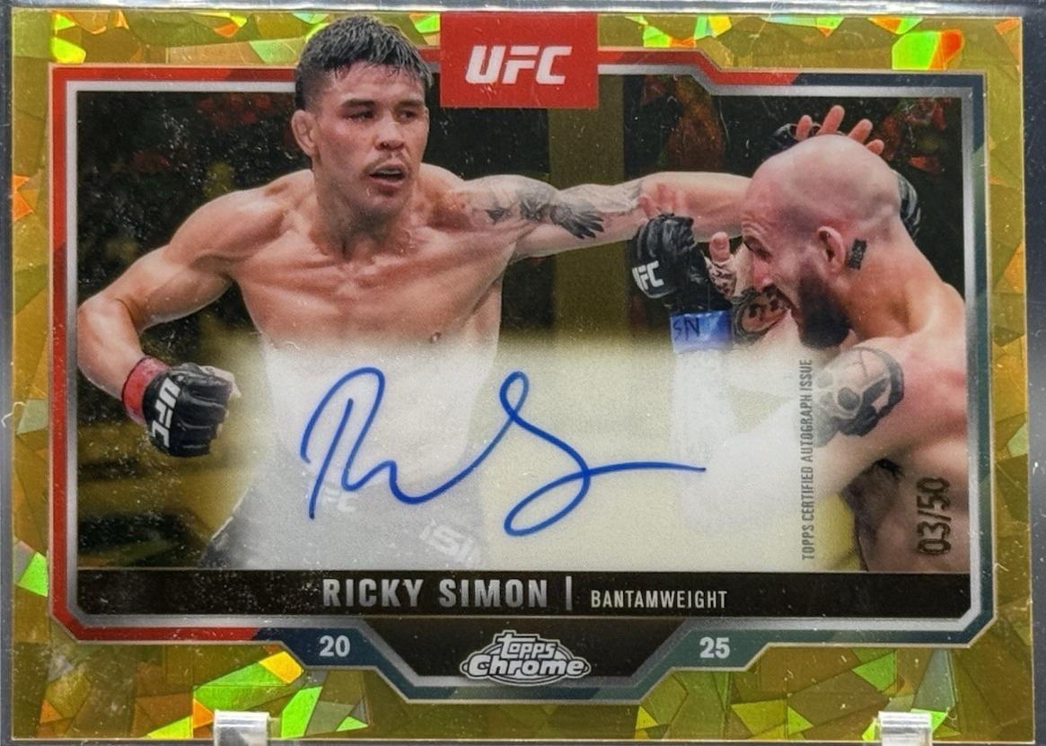 Ricky Simon [Gold Sapphire] #CVA-RS
