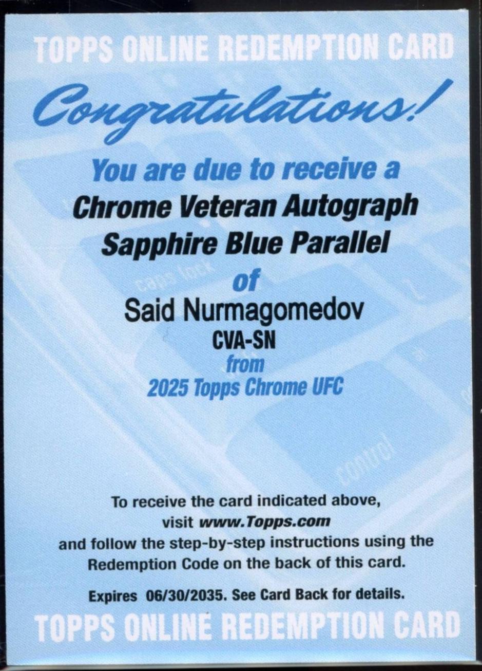 Said Nurmagomedov #CVA-SN