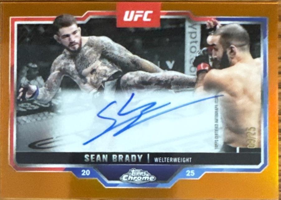 Sean Brady [Orange Refractor] #CVA-SB