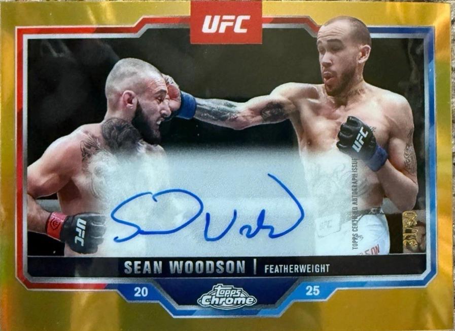 Sean Woodson [Gold Refractor] #CVA-SW
