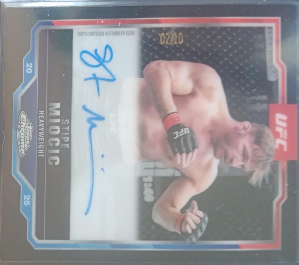 Stipe Miocic [Black Refractor] #CVA-SM