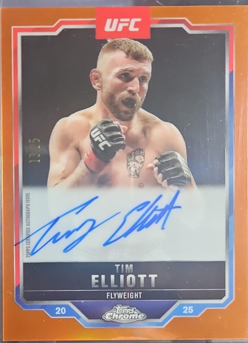 Tim Elliott [Orange Refractor] #CVA-TE