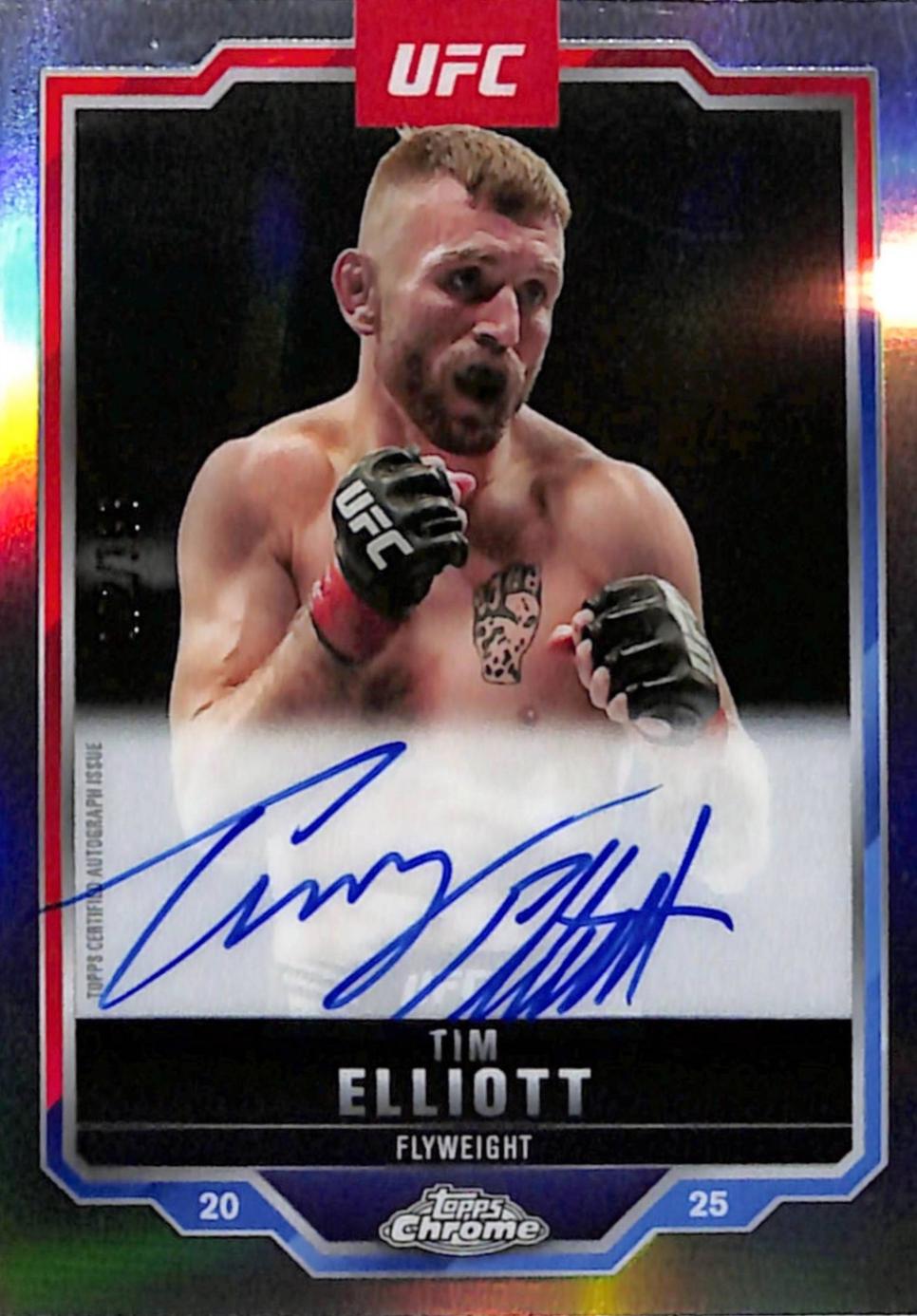 Tim Elliott [Refractor] #CVA-TE