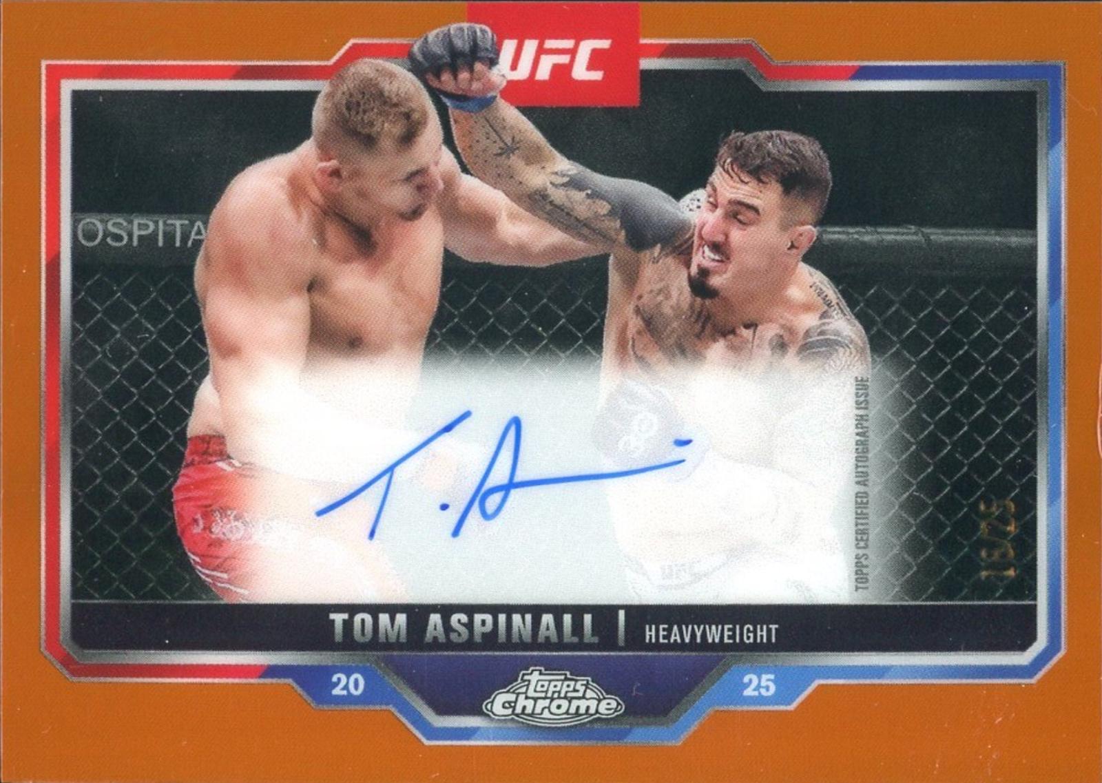 Tom Aspinall [Orange Refractor] #CVA-TA