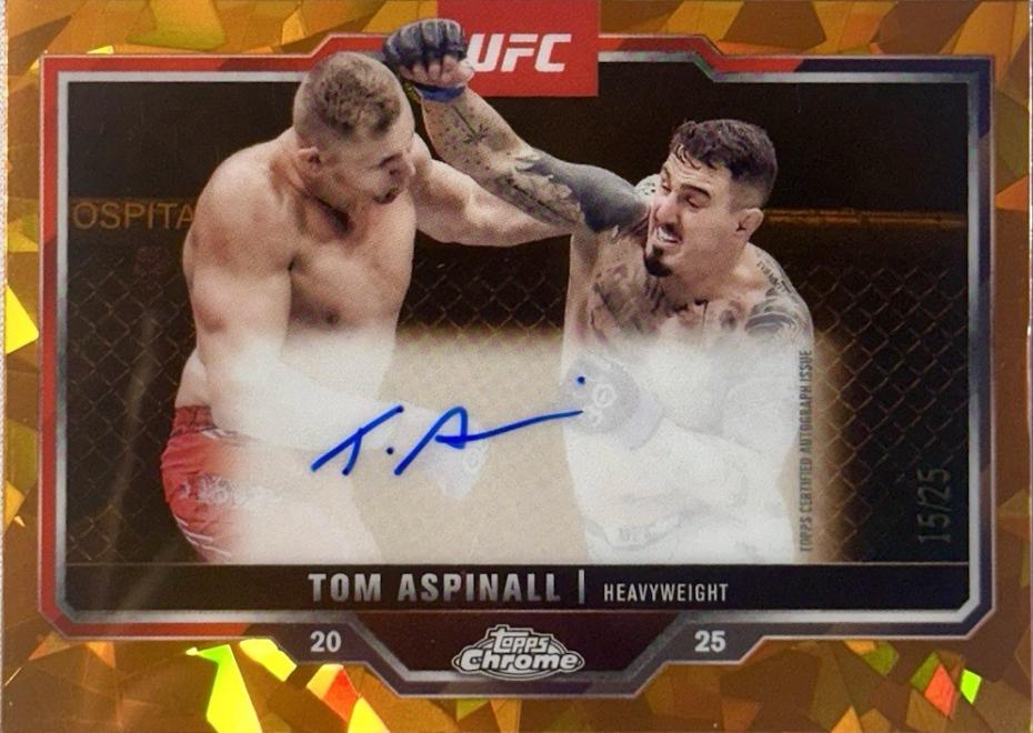 Tom Aspinall [Orange Sapphire] #CVA-TA