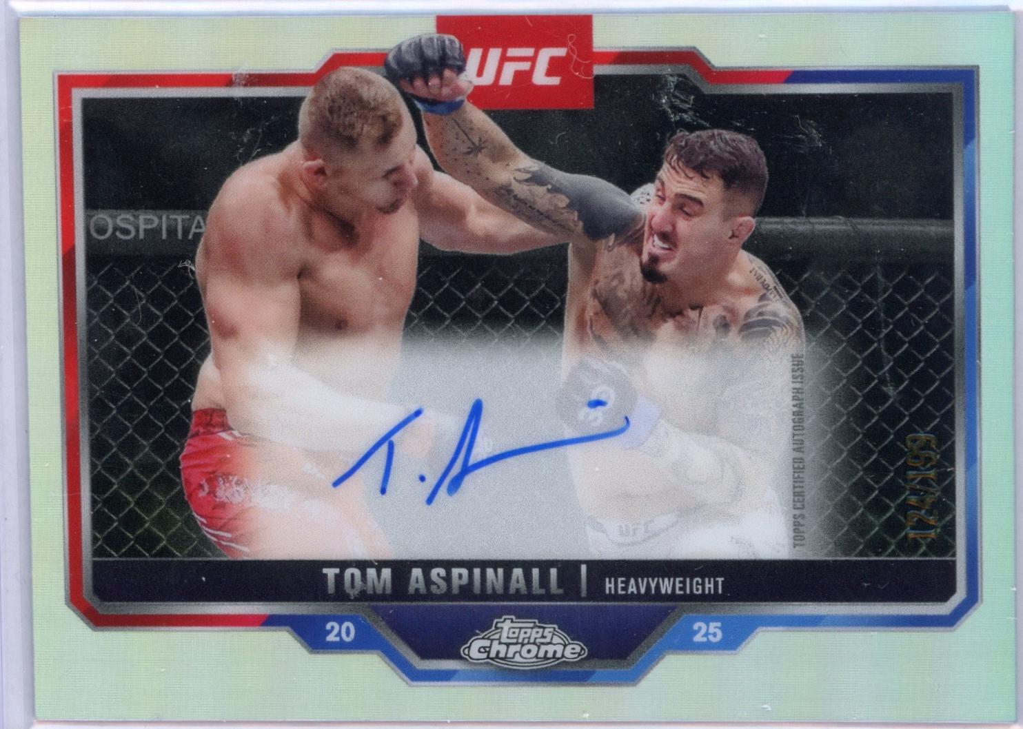 Tom Aspinall [Refractor] #CVA-TA