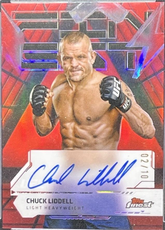 Chuck Liddell [Red Black Vapor Refractor] #FA-CL