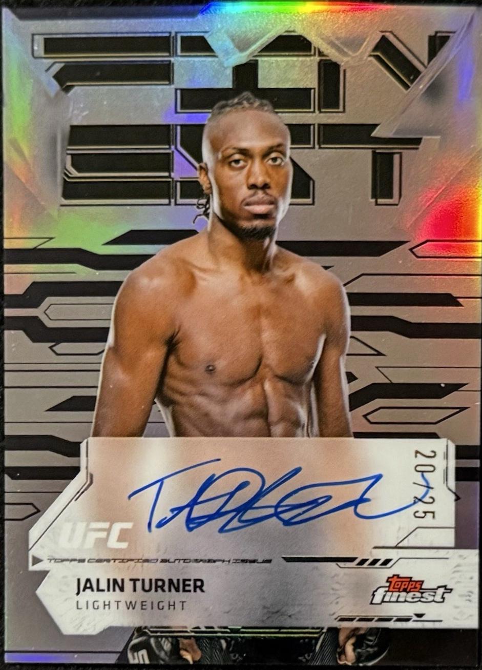 Jalin Turner [Black Refractor] #FA-JT