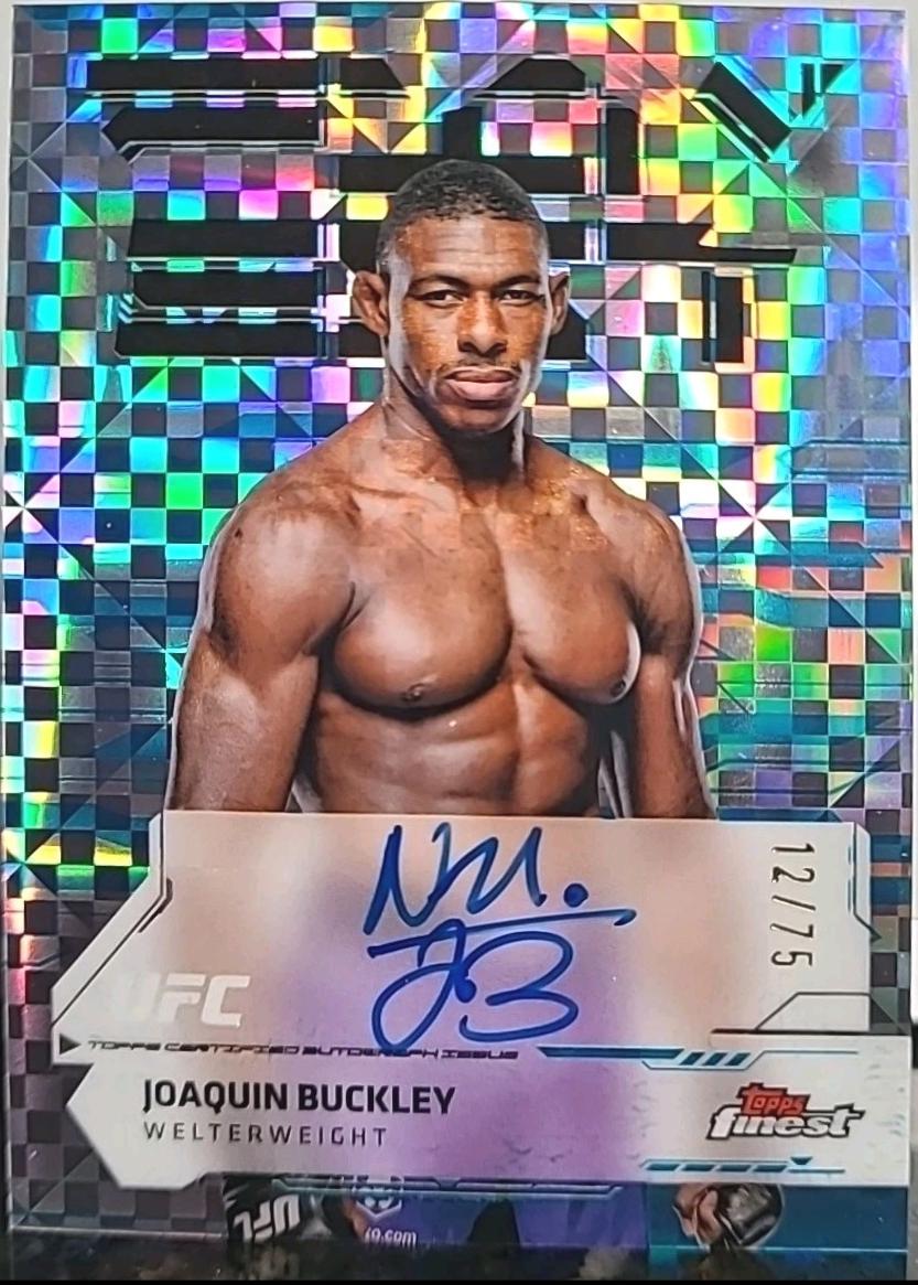 Joaquin Buckley [Blue Checkerboard Refractor] #FA-JB