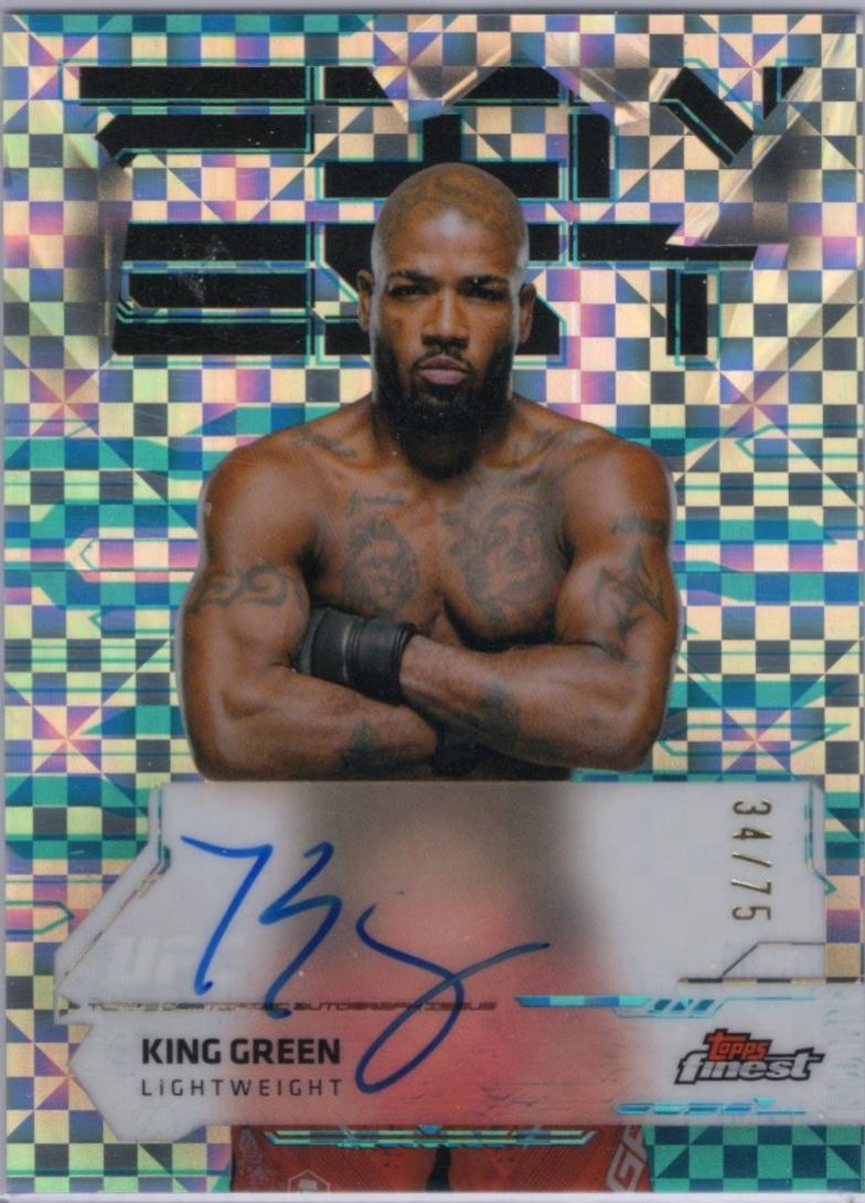 King Green [Blue Checkerboard Refractor] #FA-KG