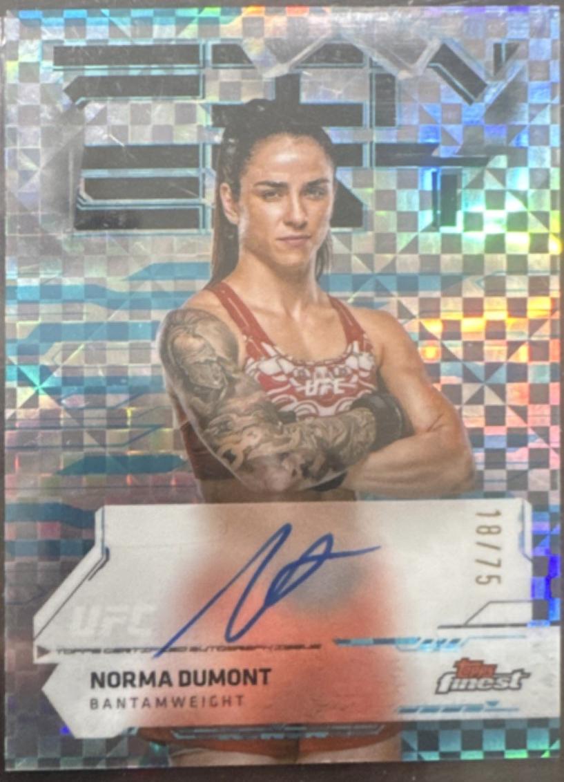 Norma Dumont [Blue Checkerboard Refractor] #FA-NT