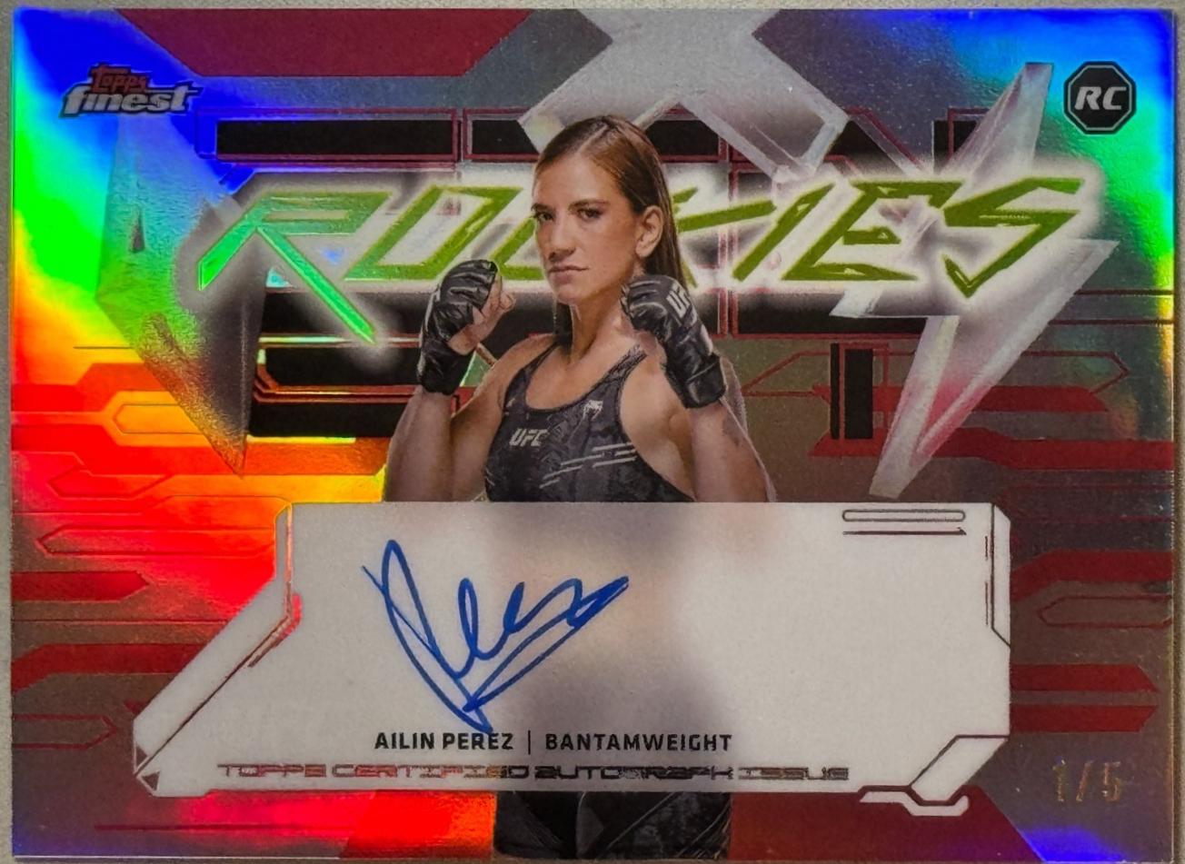 Ailin Perez [Red Refractor] #FRA-AP