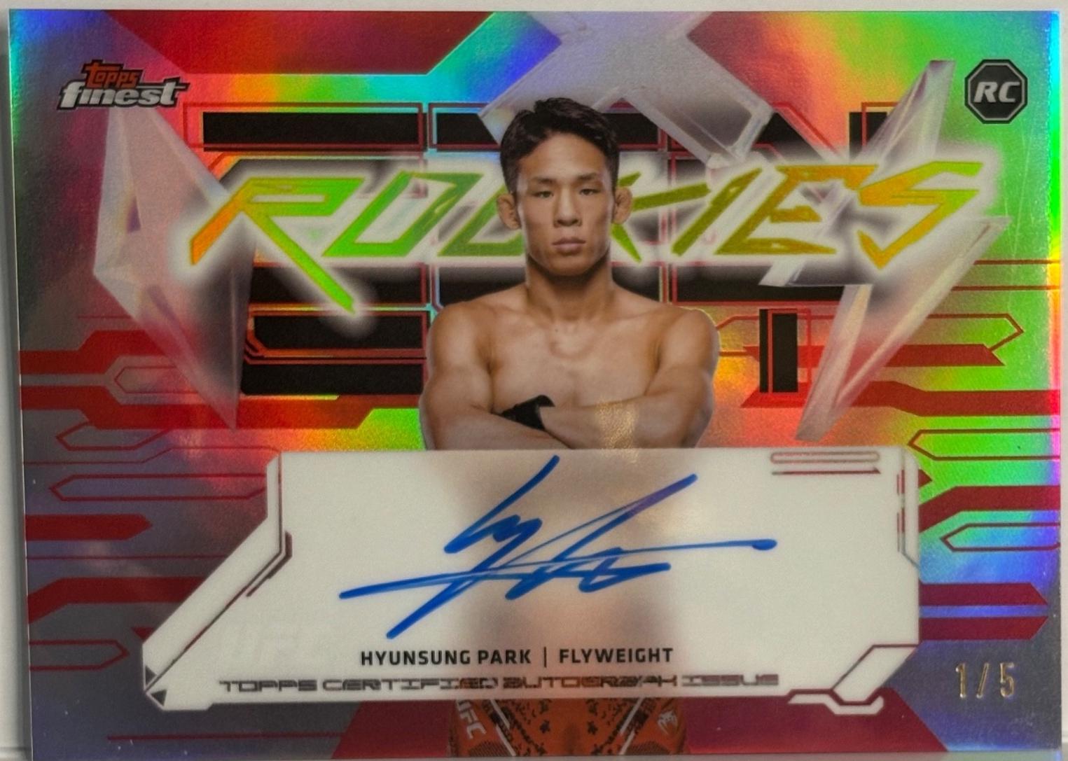 Hyunsung Park [Red Refractor] #FRA-HP