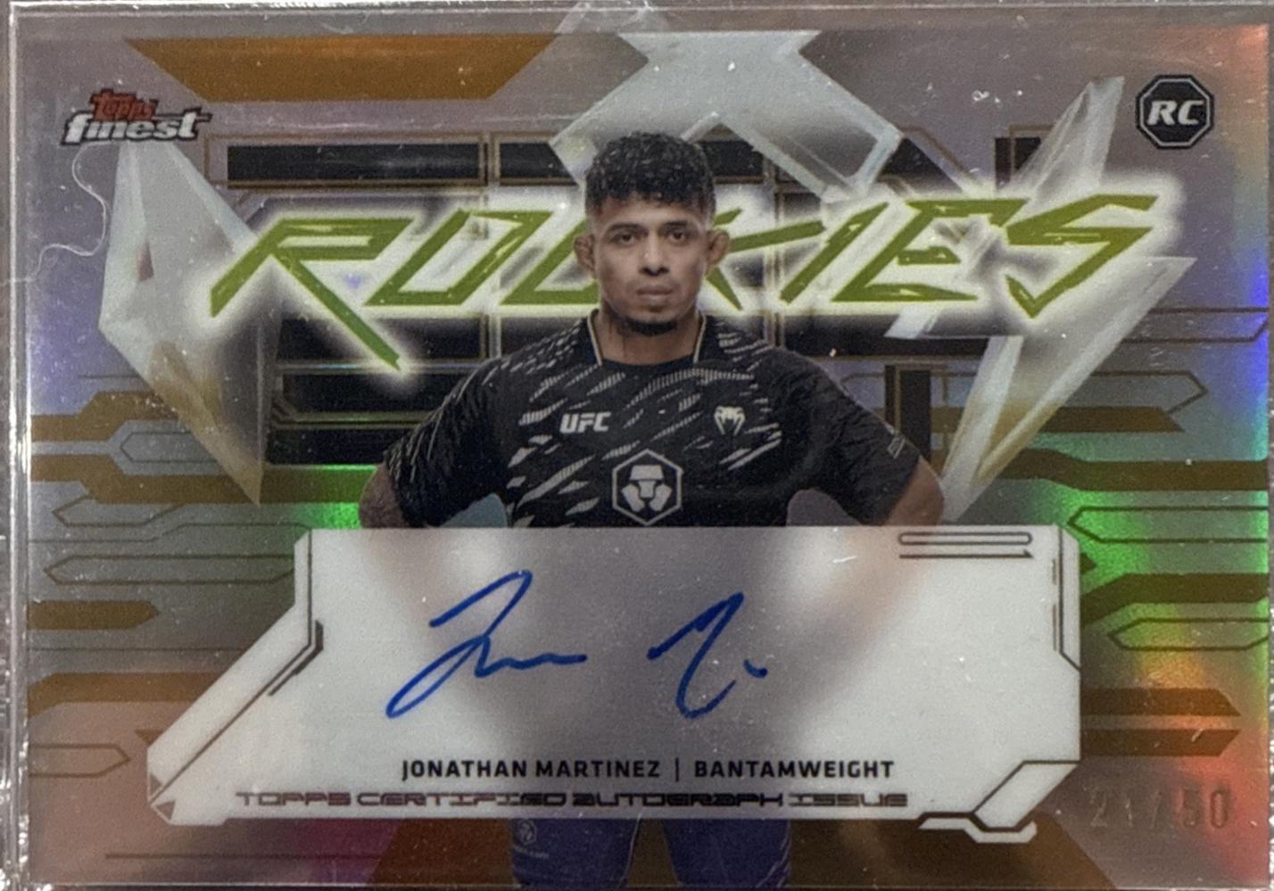 Jonathan Martinez [Gold Refractor] #FRA-JM